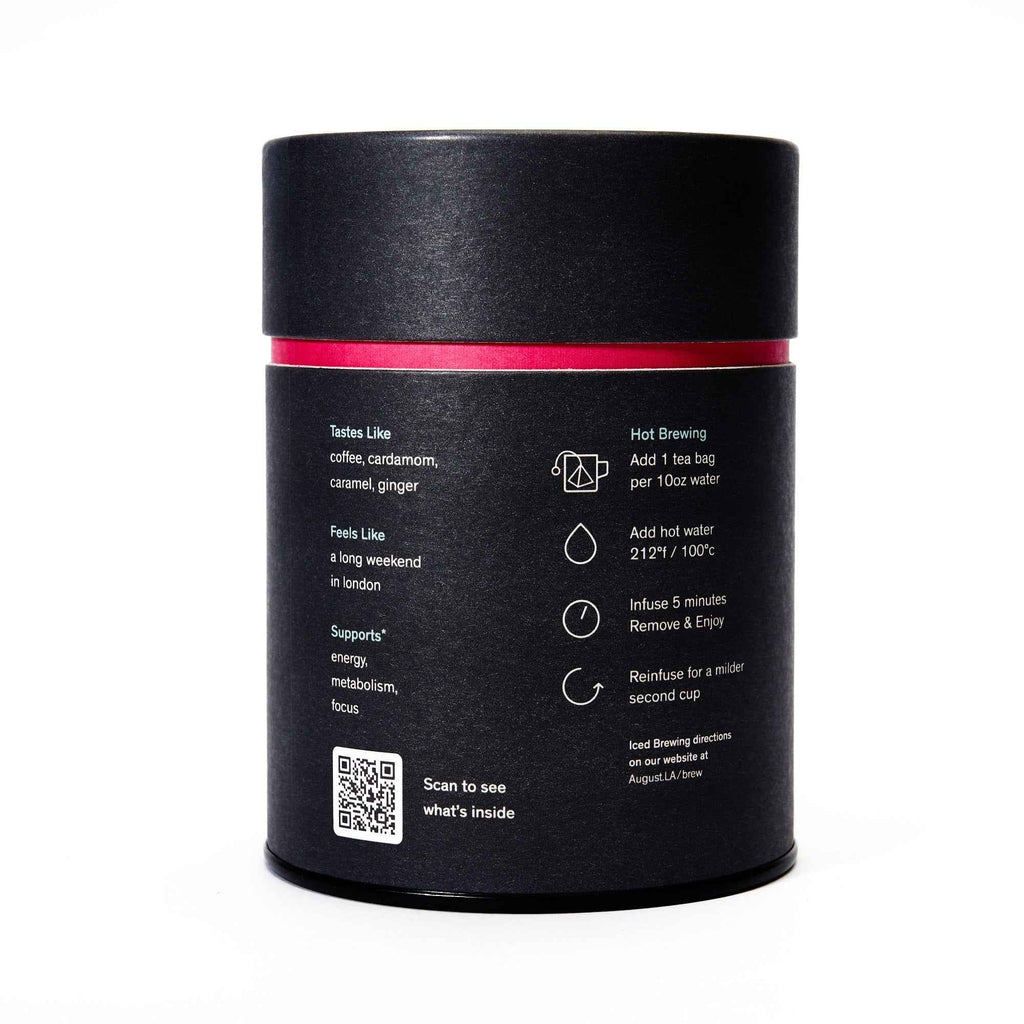 Dirty Chai - Spicy Black Tea With Coffee (15 Tea Bags)