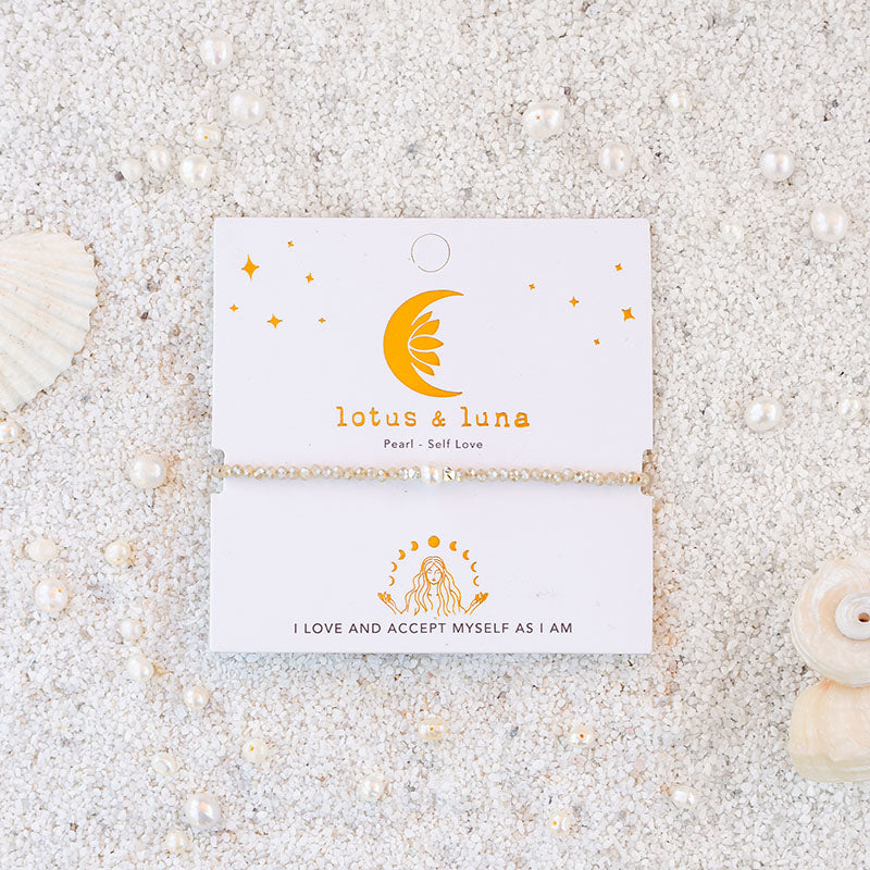 "I Love and Accept Myself as I am" Goddess Bracelet