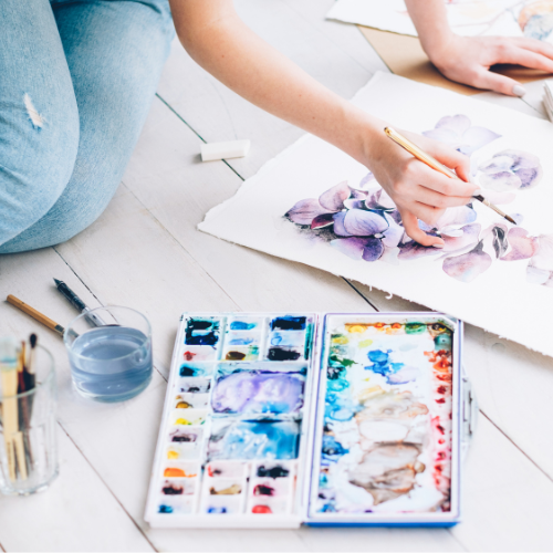 HeART Alchemy Paint Epressive Event