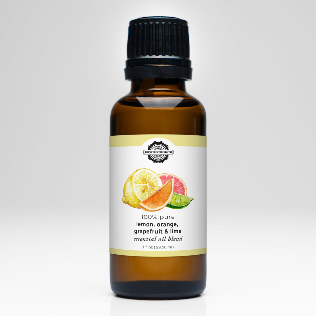 Lemon, Orange, Grapefruit & Lime Essential Oil Blend