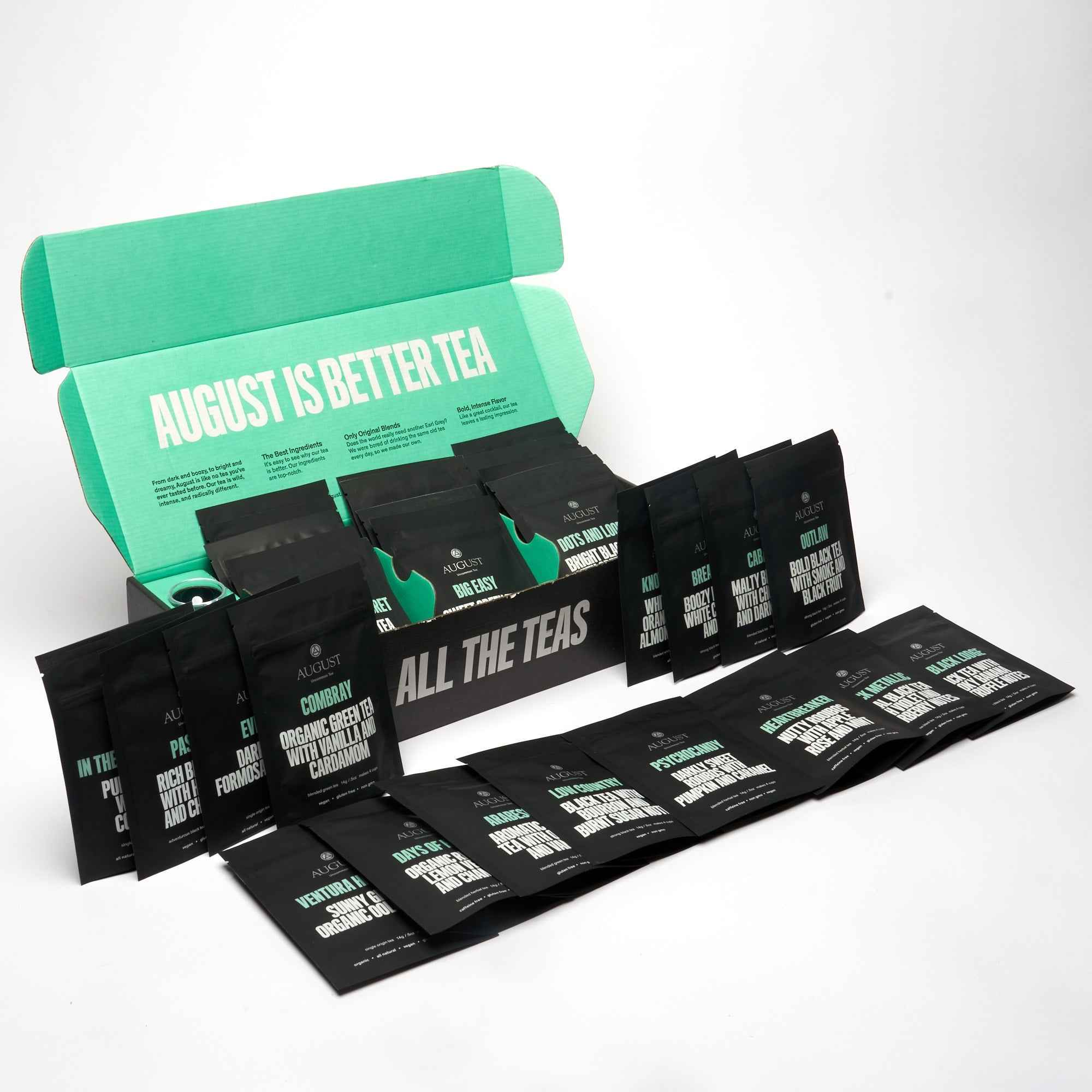 All the Teas - Deluxe 30 Tea Sampler. Gotta taste em all!