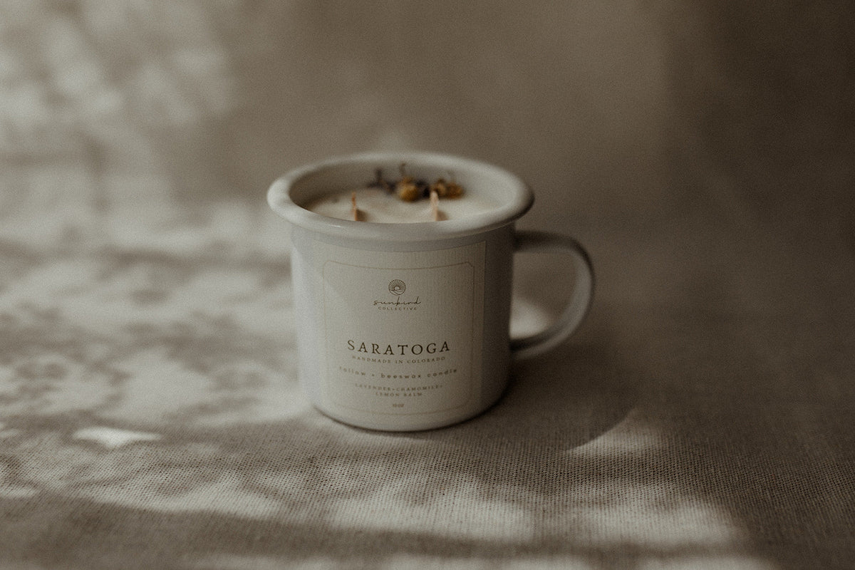 saratoga candle / summer edt.
