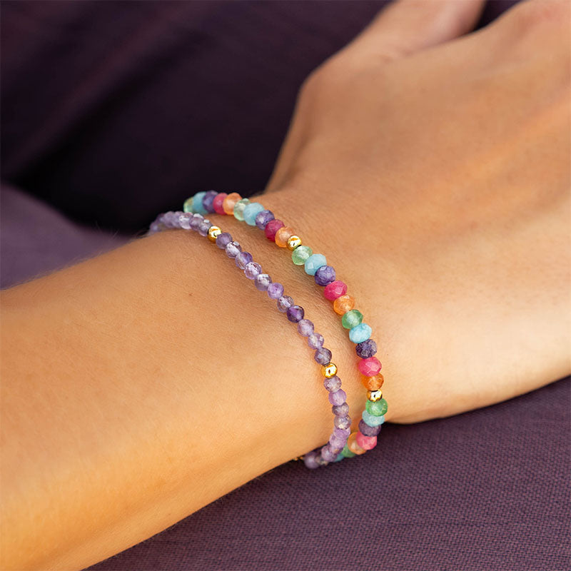 Lucky Charm 3mm Metal Accent Bracelet