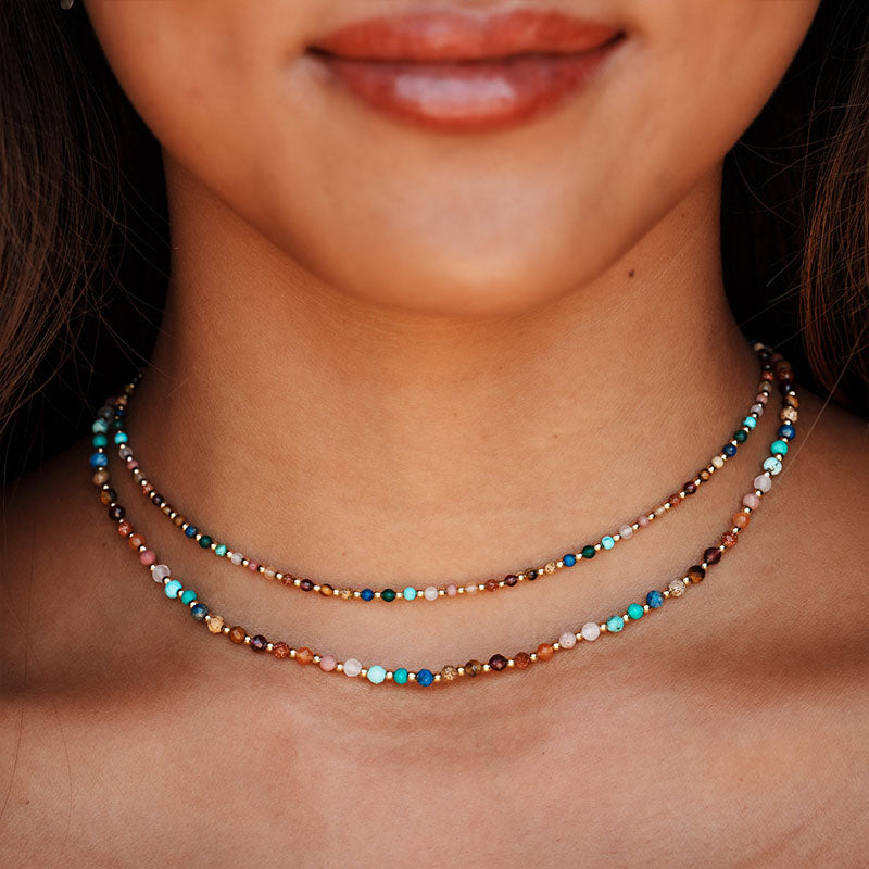 Master Healer 2mm Metal Accent Healing Necklace