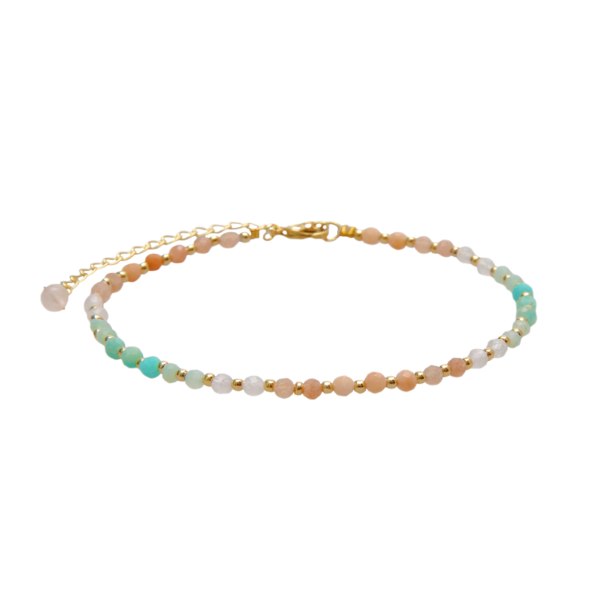 Positive Energy 3mm Healing Anklet