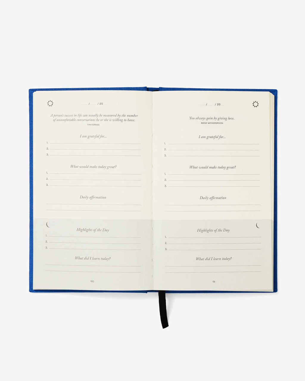 The Five Minute Journal - Royal Blue