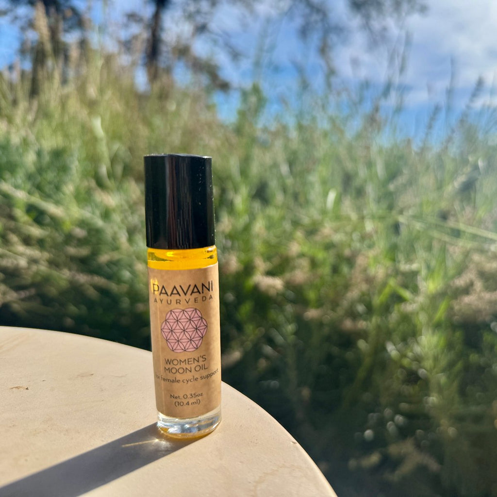 Women’s Moon Oil | Ayurvedic Support for Menstrual & Menopausal Balance