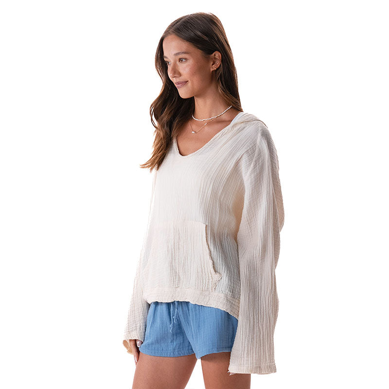 Cream Baja Pullover