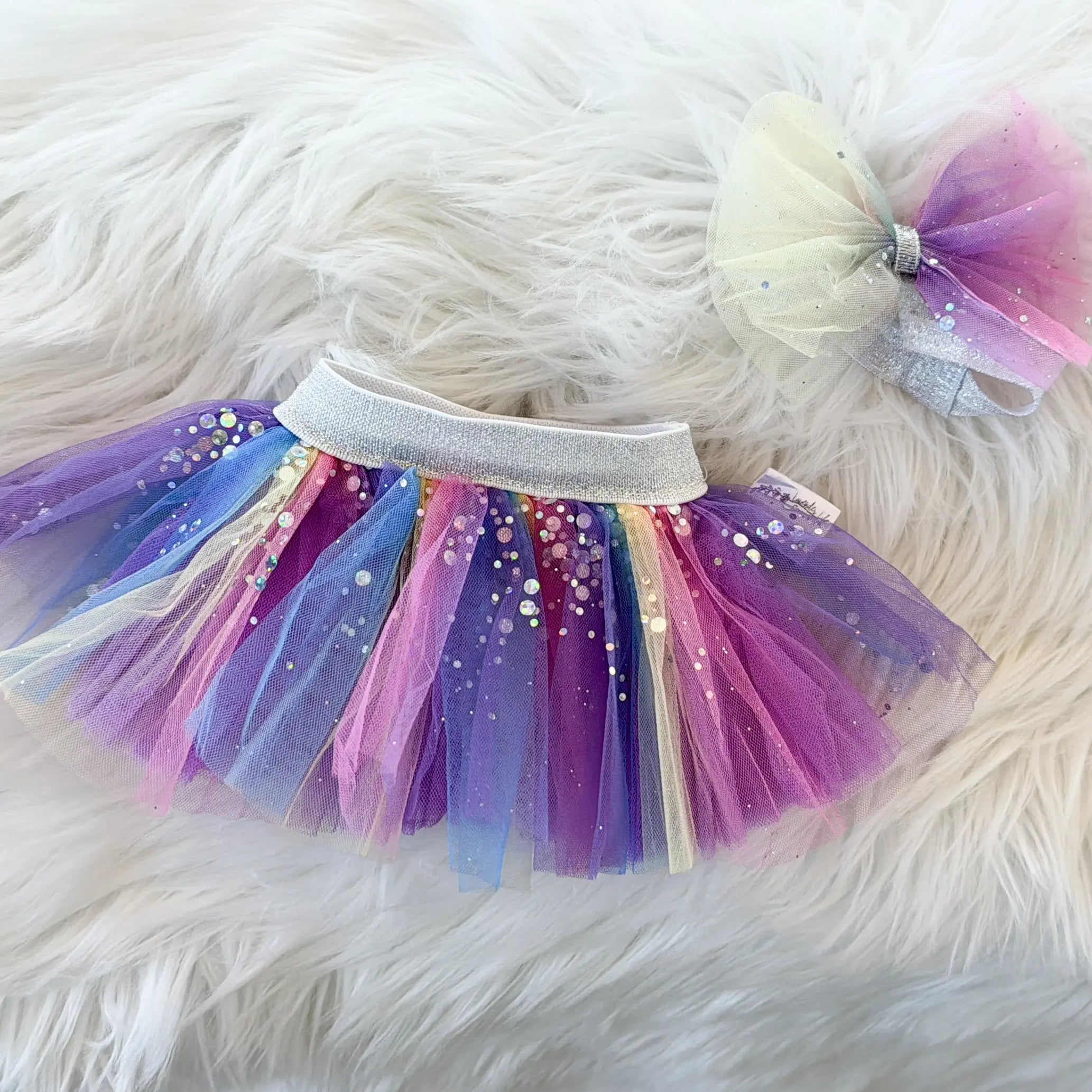 Xander Clothes Tutu Rainbow Sparkle