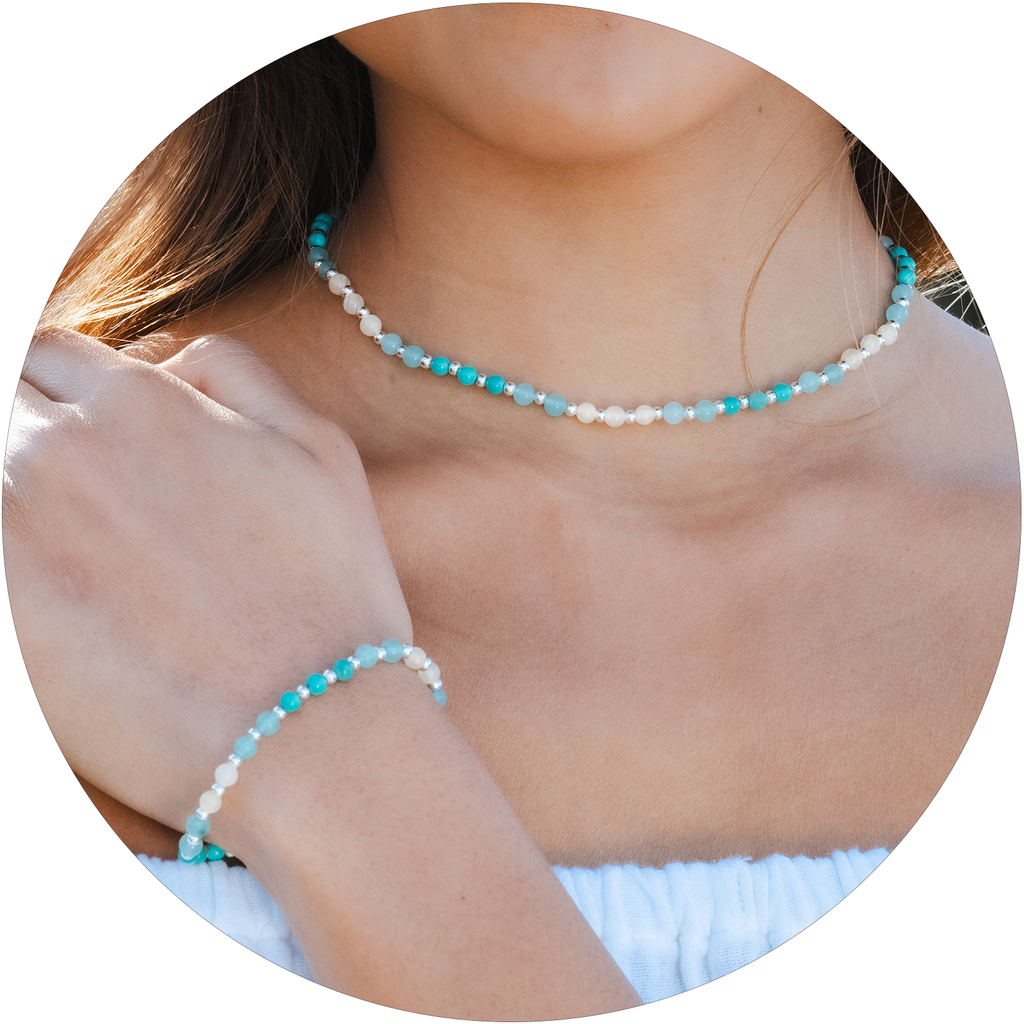 Anti-Anxiety + Healing Jewelry Set Cotton
