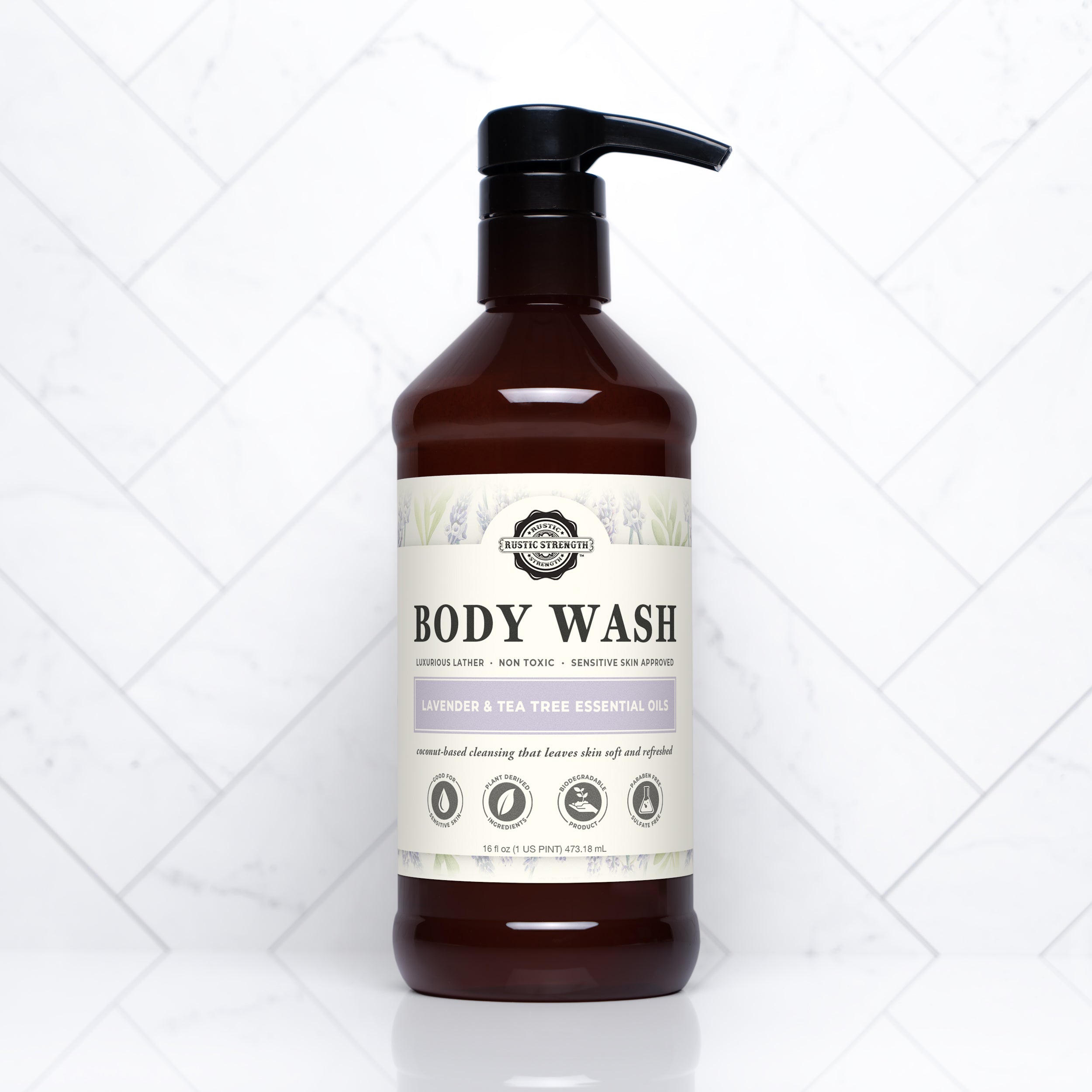Moisturizing Body Wash | Lavender & Tea Tree 16 oz