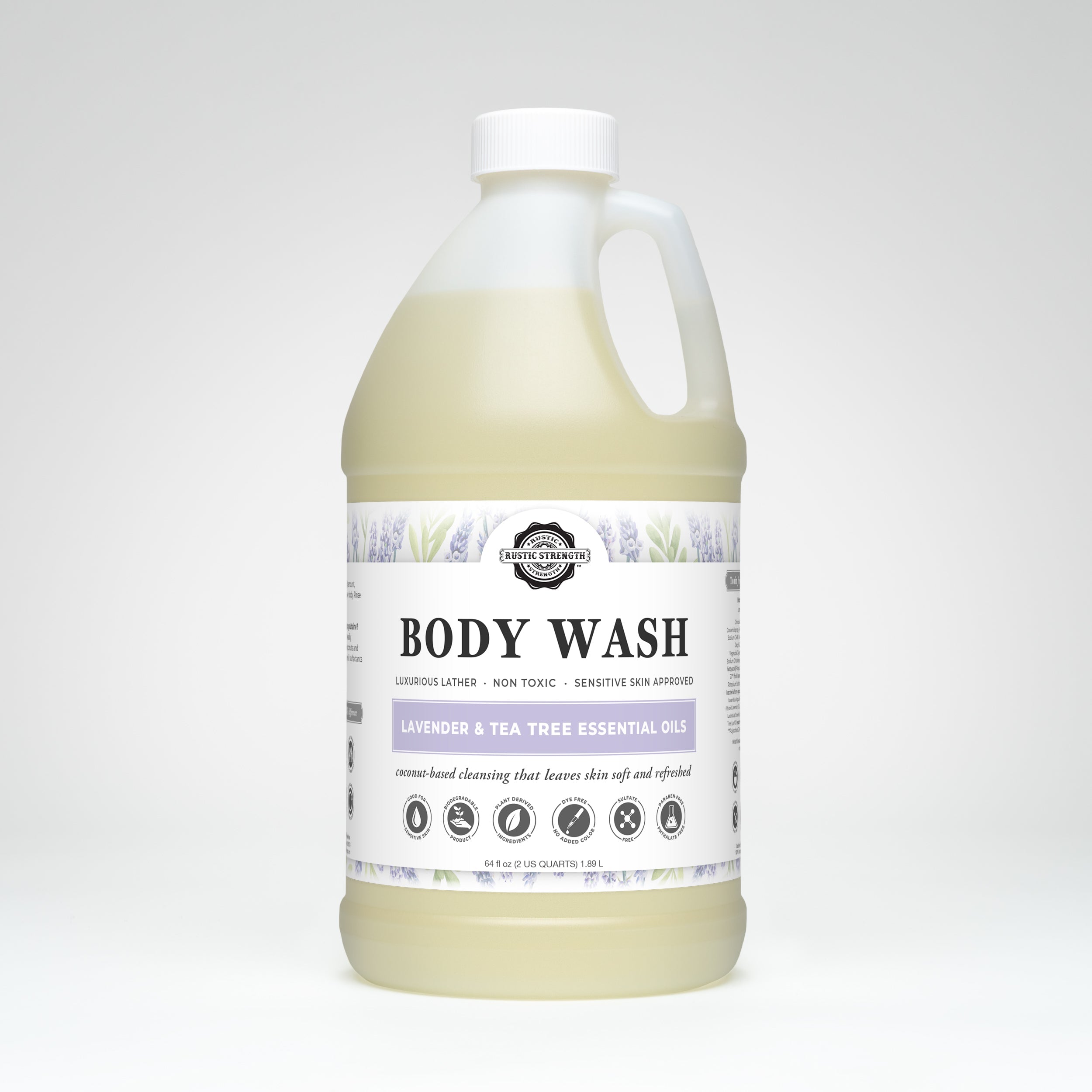 Moisturizing Body Wash | Lavender & Tea Tree Half Gallon