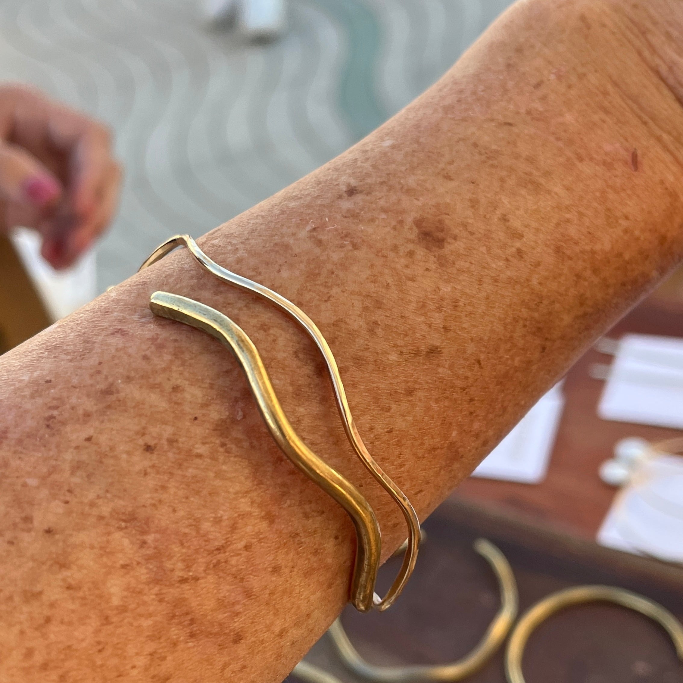 BRASS CUFF BRACELET
