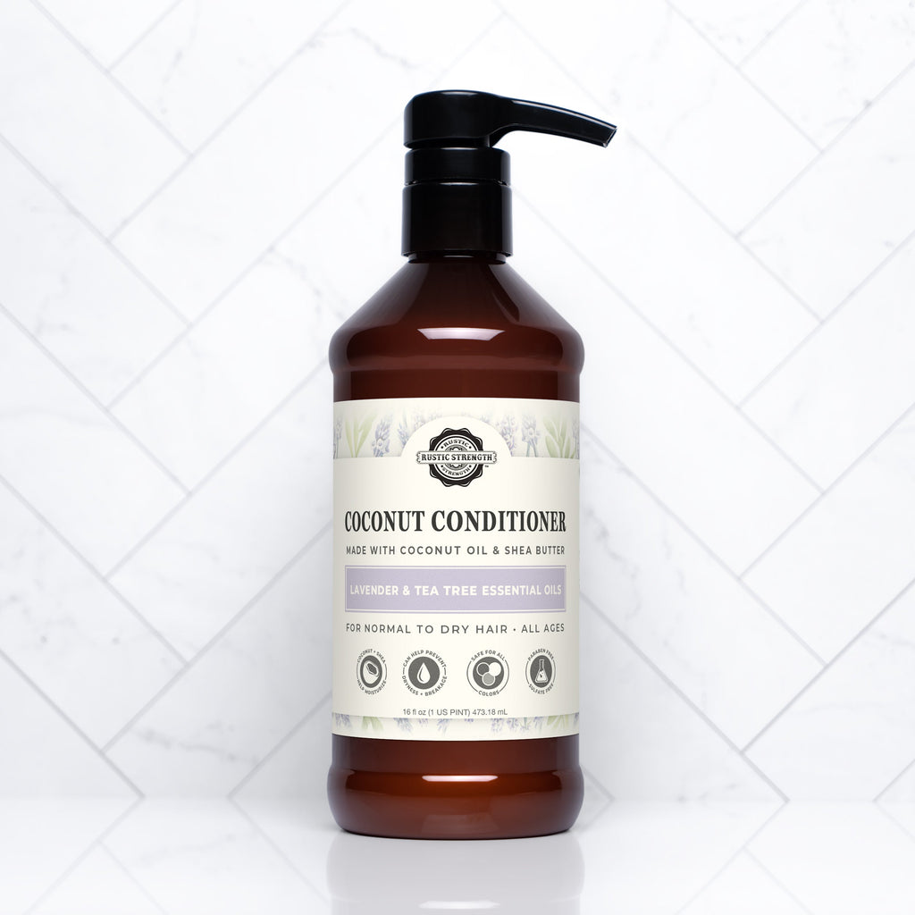 Coconut Conditioner | Lavender Tea Tree 16 oz Plastic