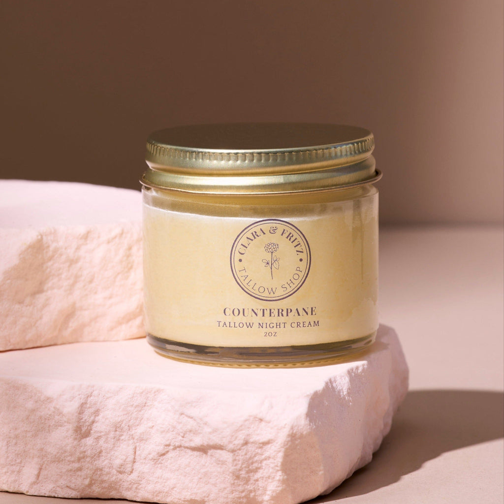 Counterpane Tallow Night Cream 2oz