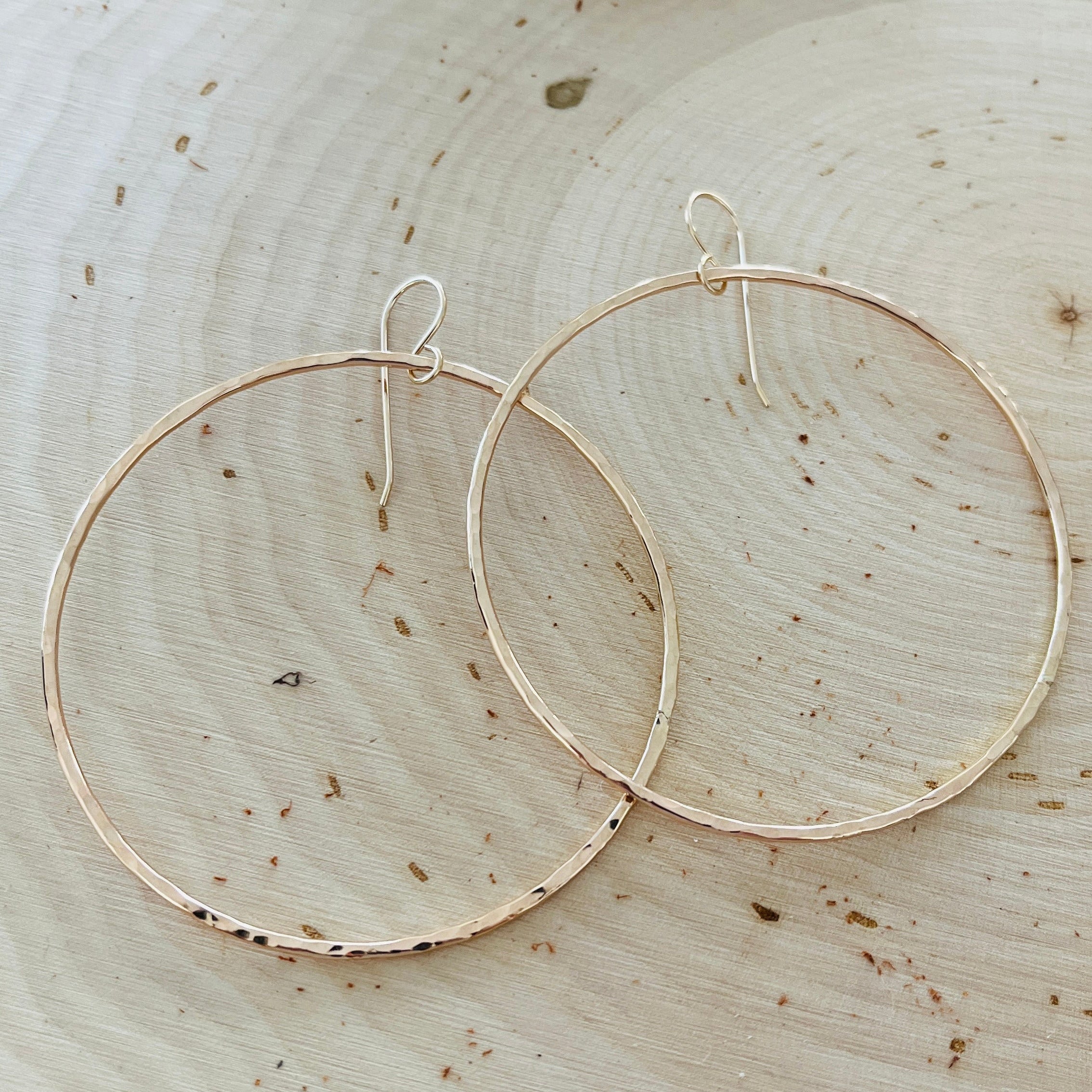 SKINNY XL BEACH HOOPS