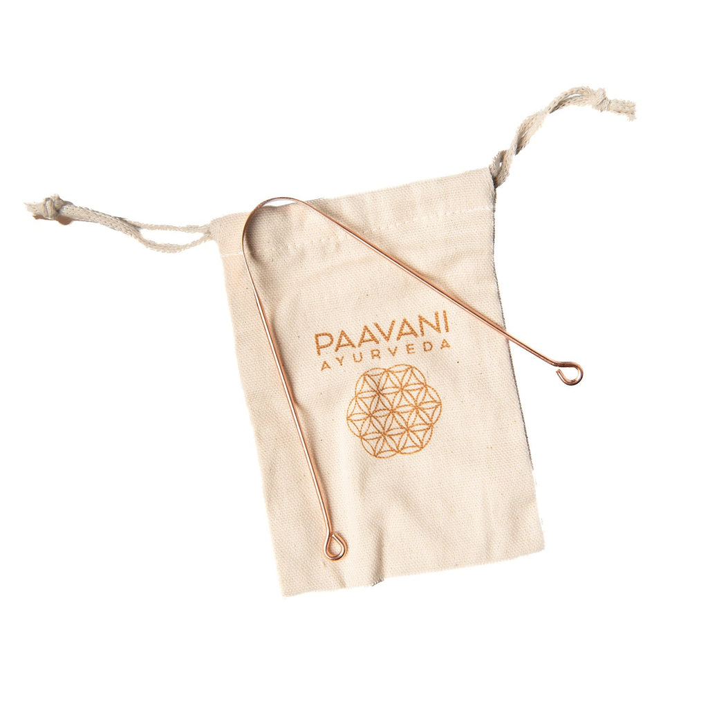 Copper Tongue Cleaner | Ayurvedic Tongue Scraping for Fresh Breath & Daily Detox
