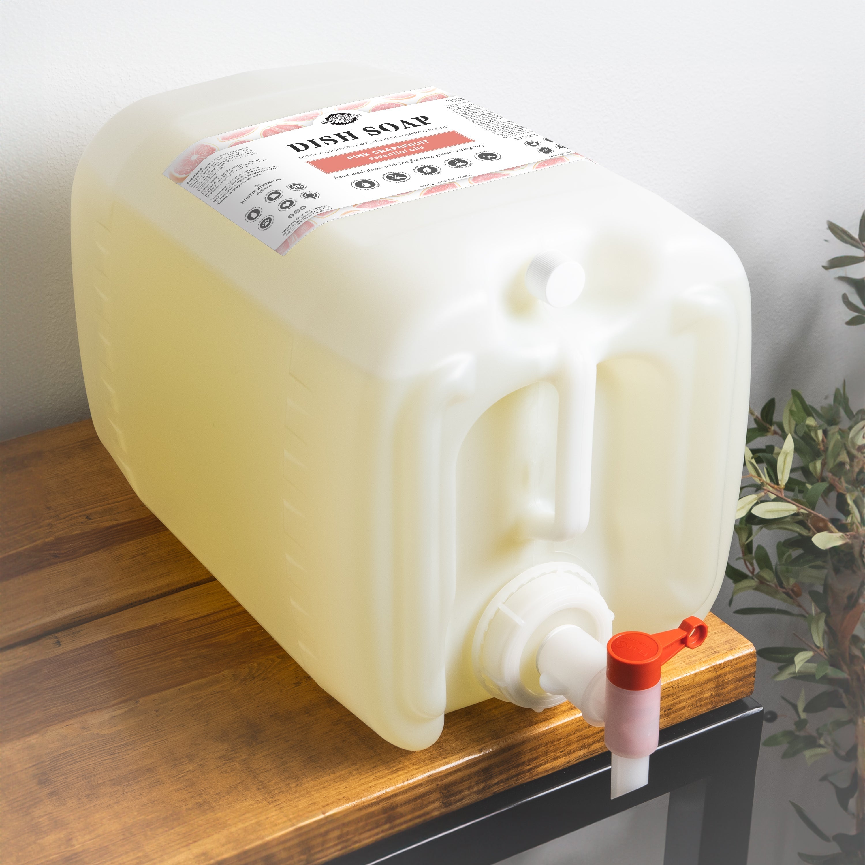 Dish Soap | Pink Grapefruit 5 Gallon Eco Jug with Spout