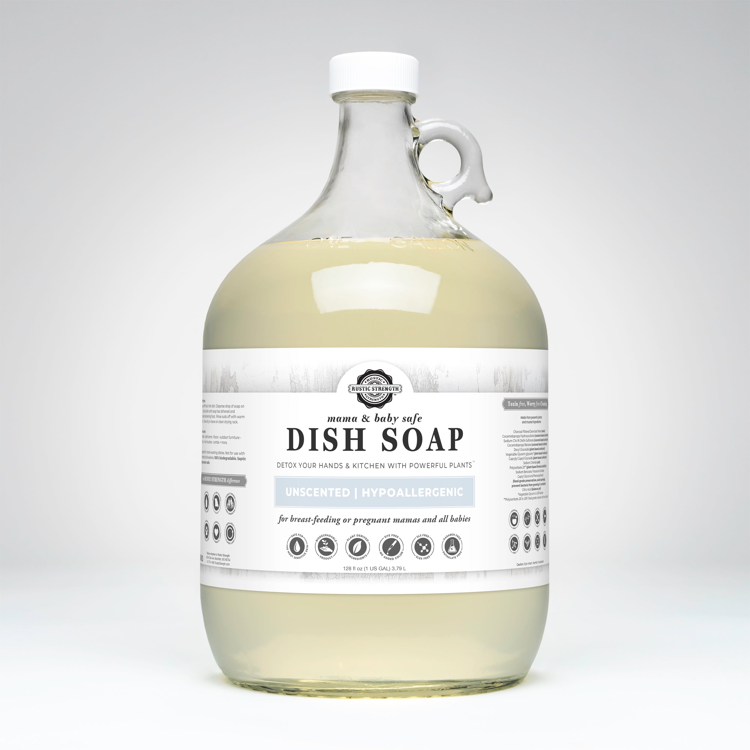Dish Soap | Mama + Baby Safe Gallon Glass