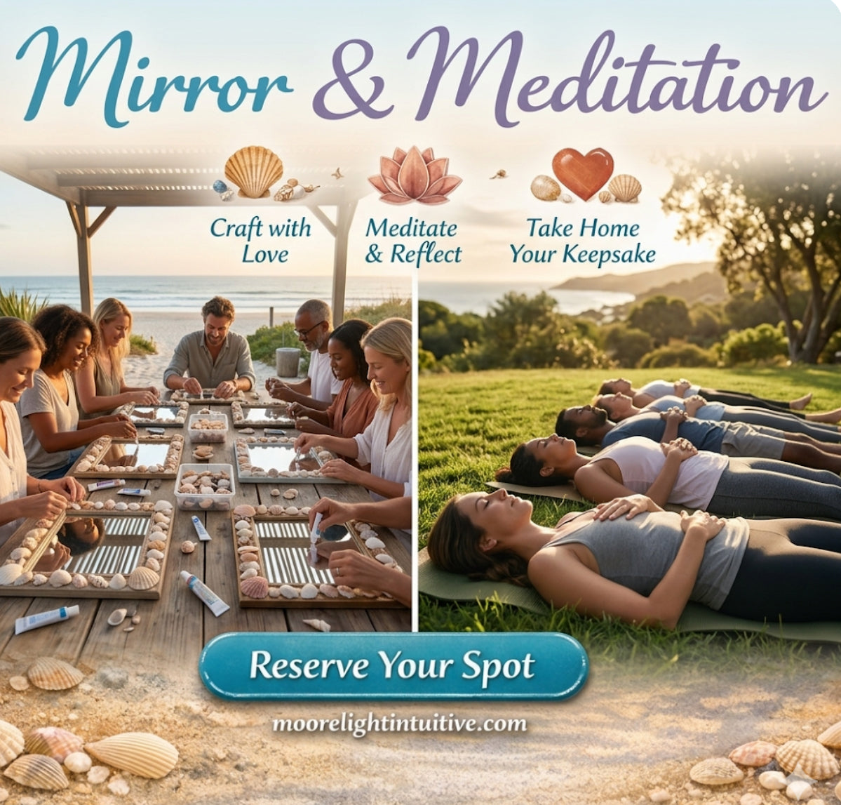 Sea Shell Mirror Making & Meditation Events