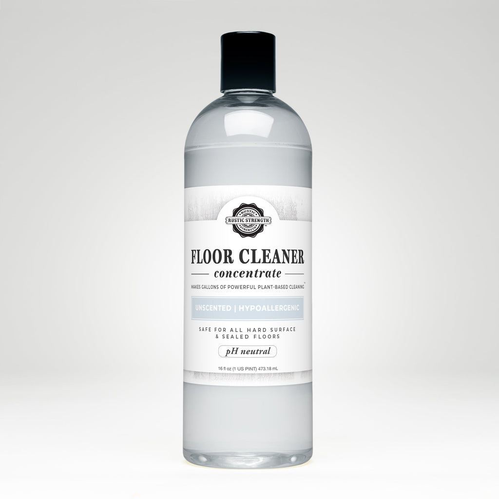 Floor Cleaner Concentrate | Unscented 16 oz Plastic with Flip Top Spout