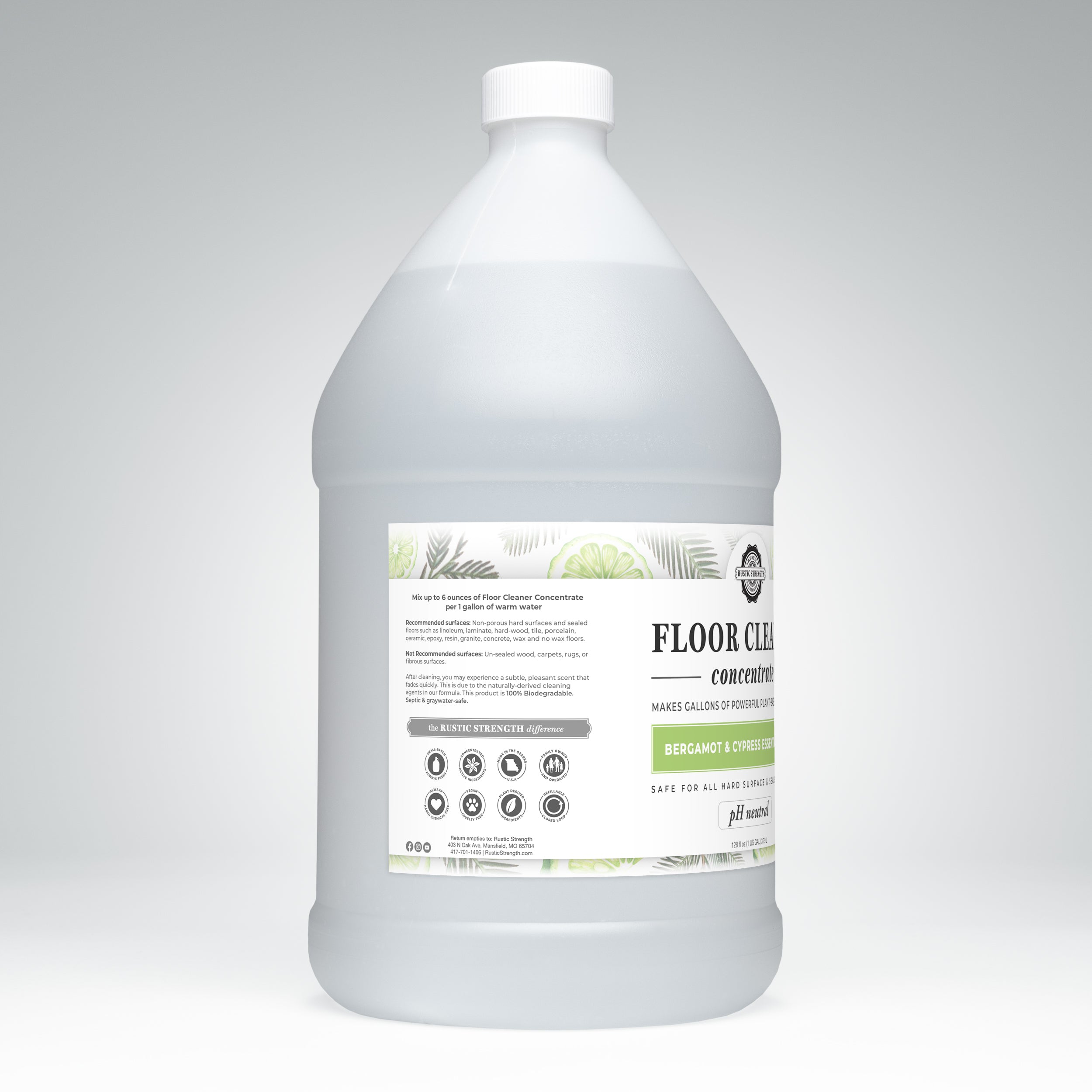Floor Cleaner Concentrate | Bergamot & Cypress