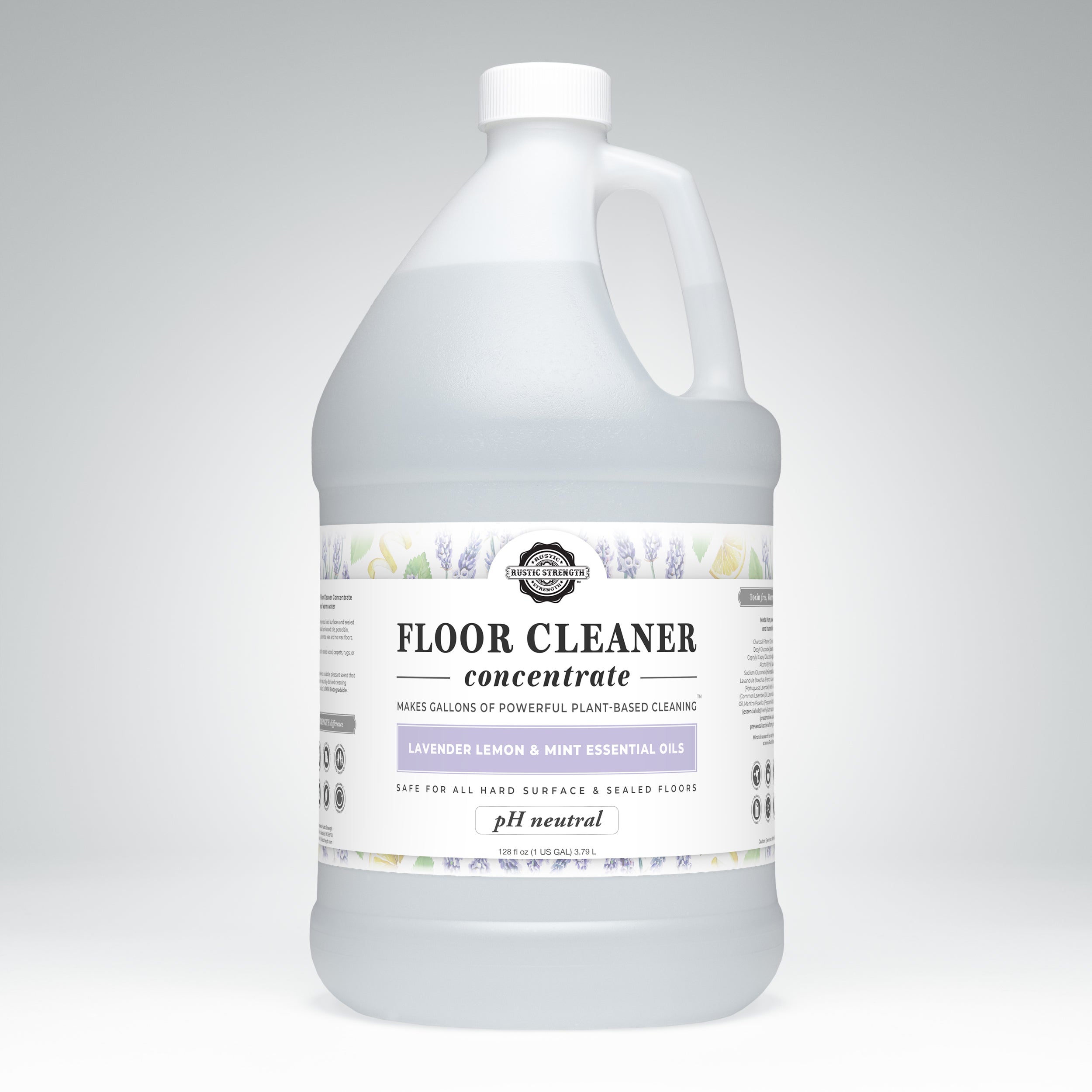 Floor Cleaner Concentrate | Lavender, Lemon & Mint Gallon