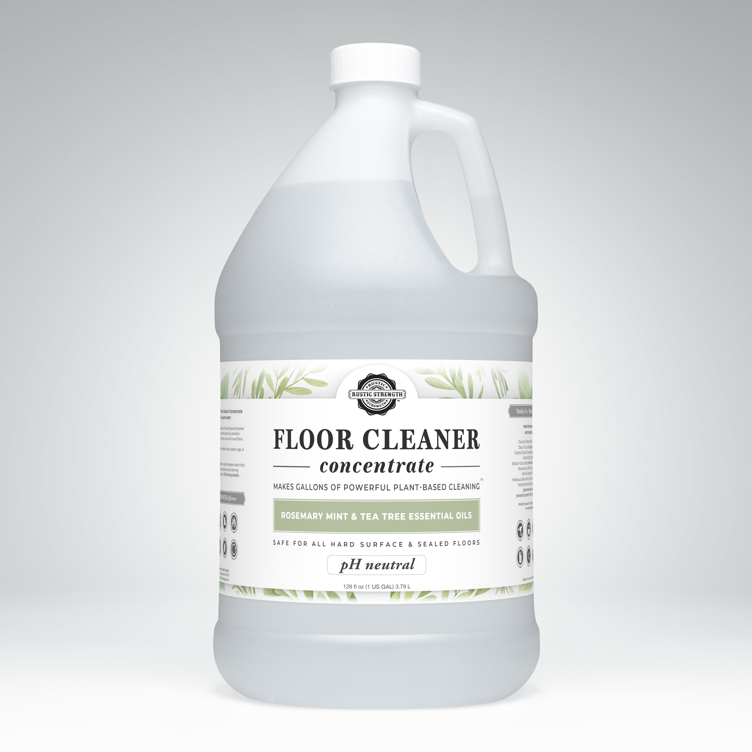 Floor Cleaner Concentrate | Rosemary, Mint & Tea Tree Gallon