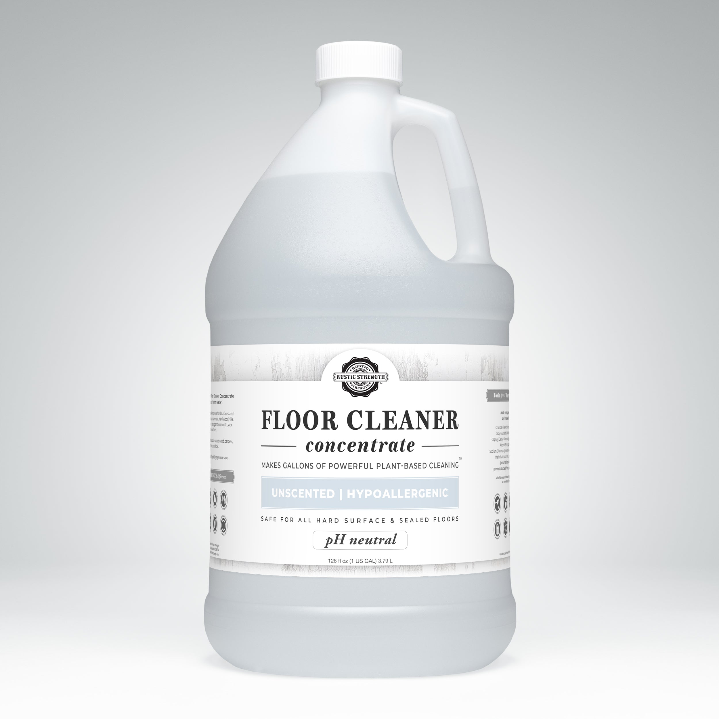 Floor Cleaner Concentrate | Unscented Gallon Plastic