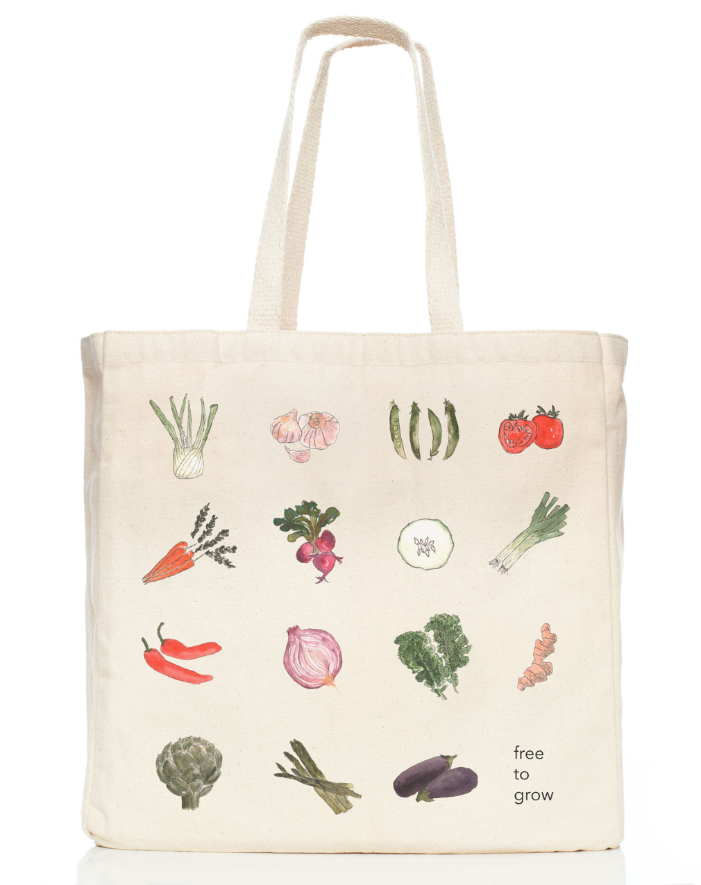 Free to Grow (Veggies) | Tote natural