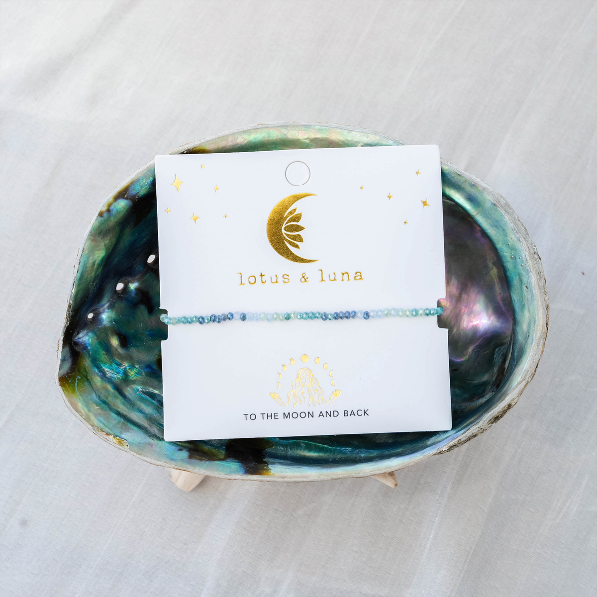 "To the Moon and Back" Goddess Bracelet