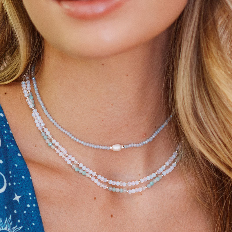 Moon Dancer 3mm Healing Necklace