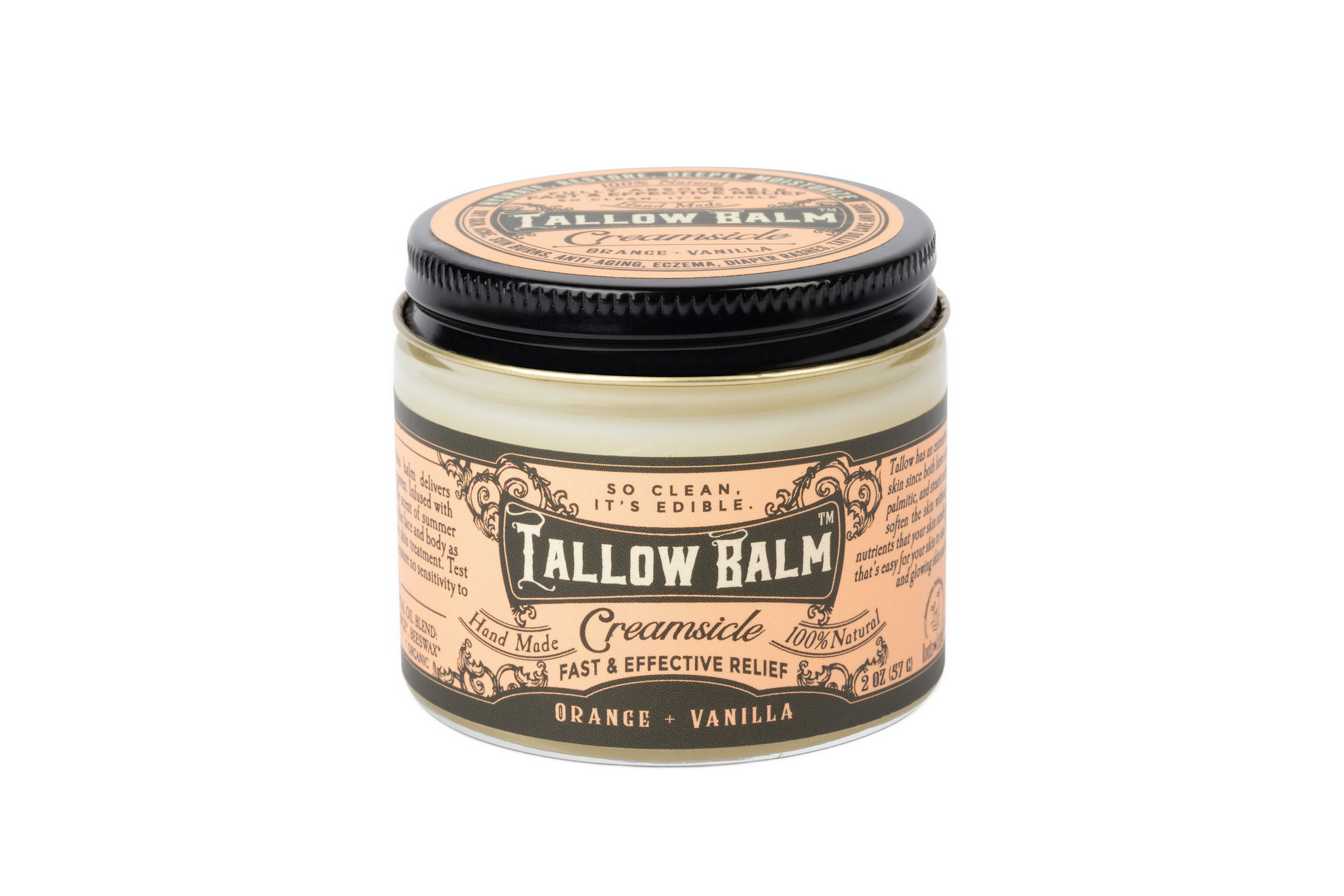 Tallow Balm- Creamsicle Scent