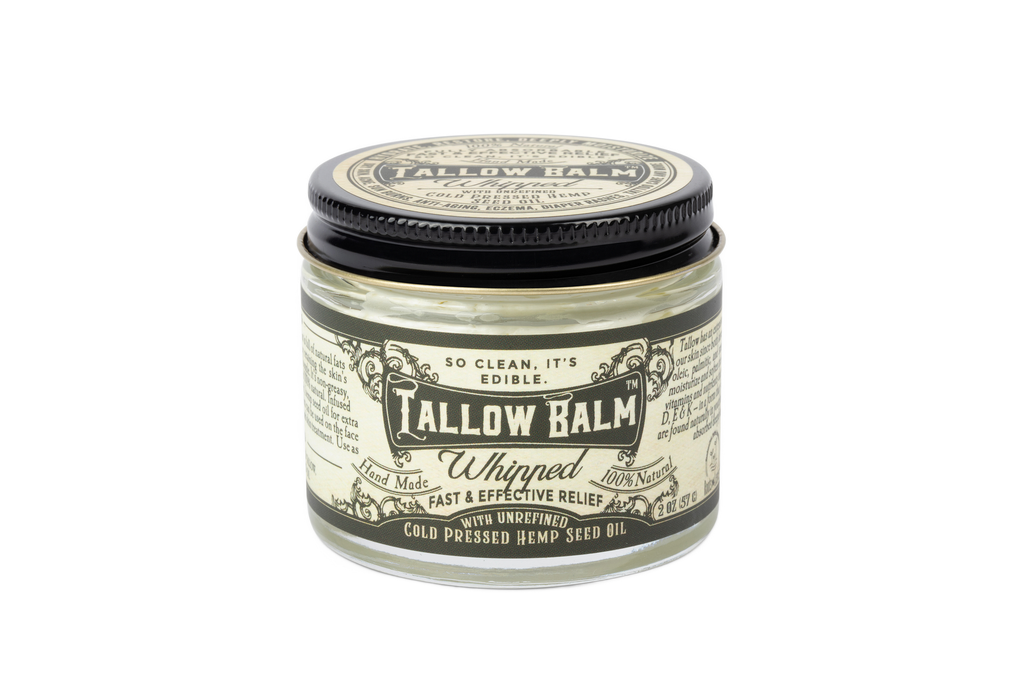 Tallow Balm - Whipped with Hemp Seed Oil