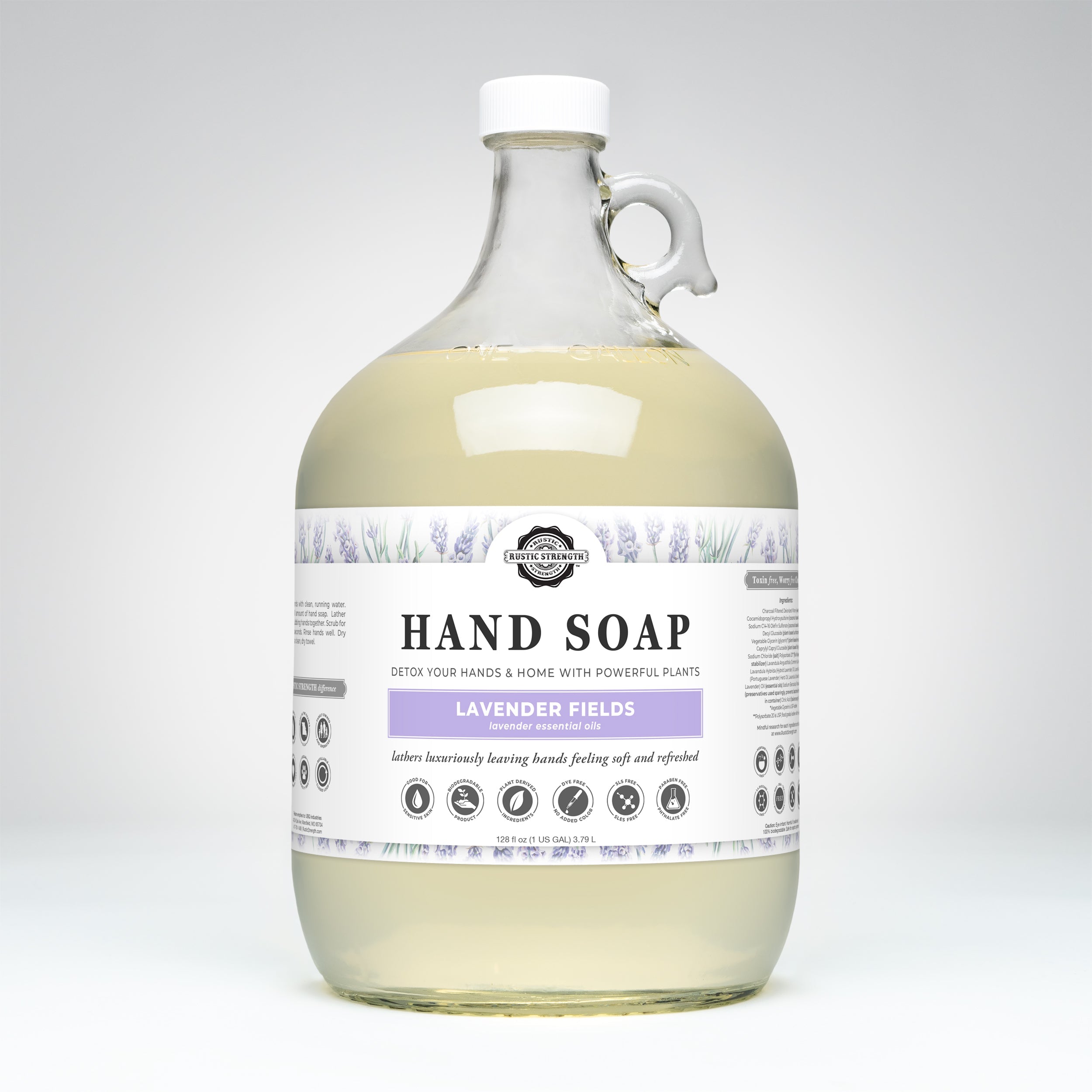 Hand Soap | Lavender Fields Gallon Glass
