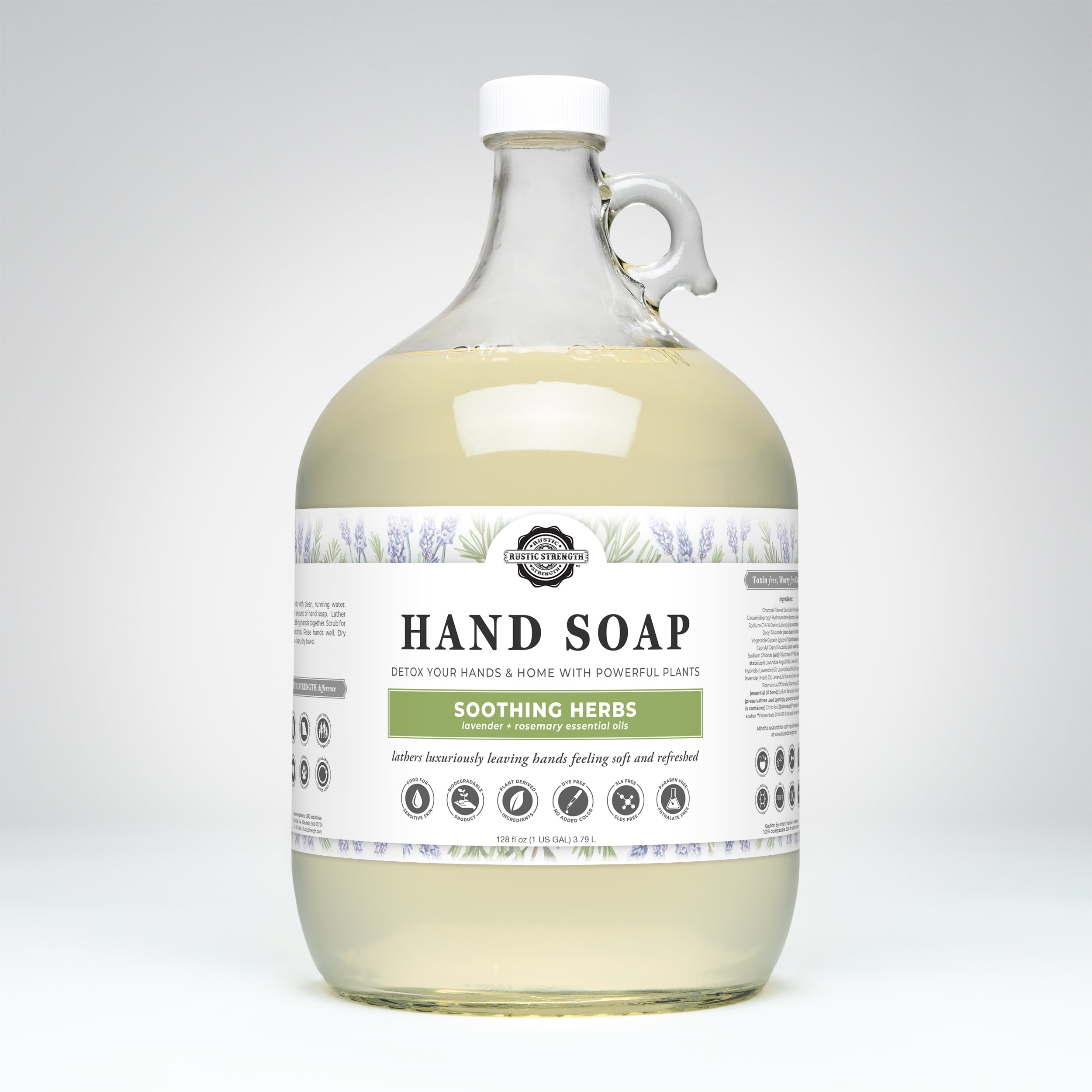 Hand Soap | Soothing Herbs Gallon Glass