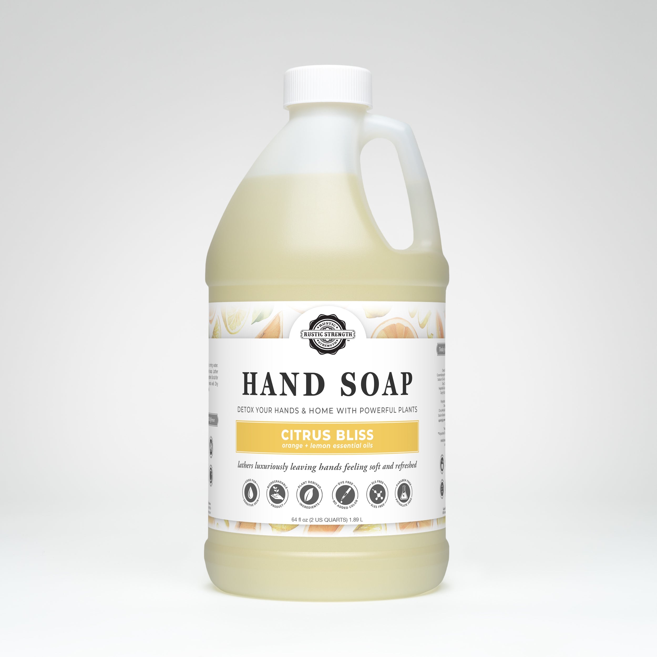 Hand Soap | Citrus Bliss Half Gallon Plastic
