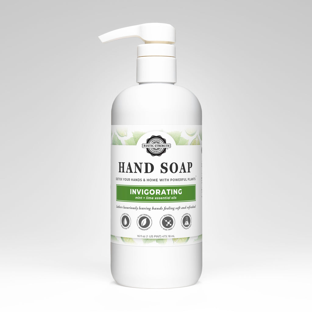 Hand Soap | Invigorating 16 oz Plastic