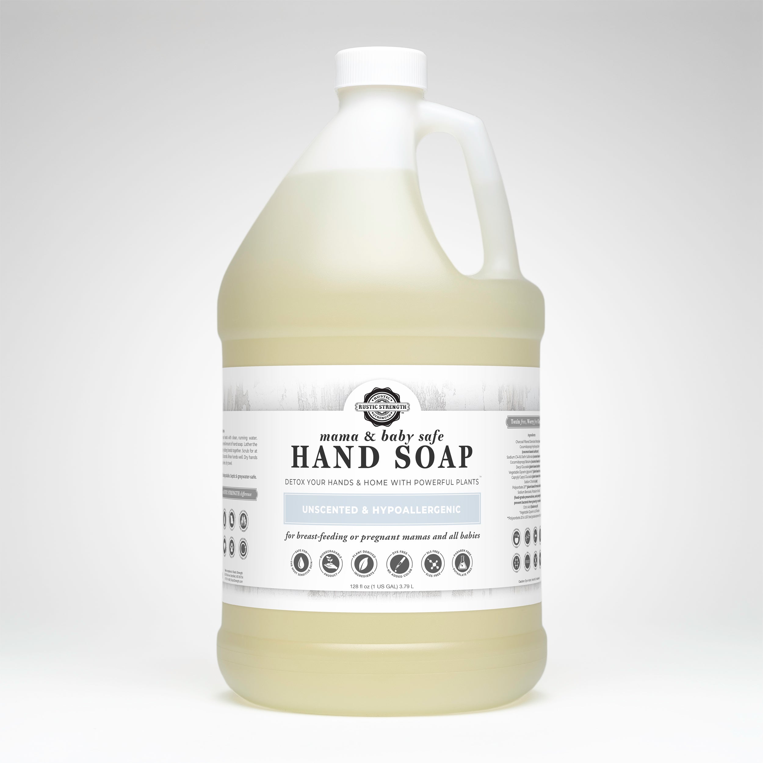 Hand Soap | Mama + Baby Safe Gallon Plastic
