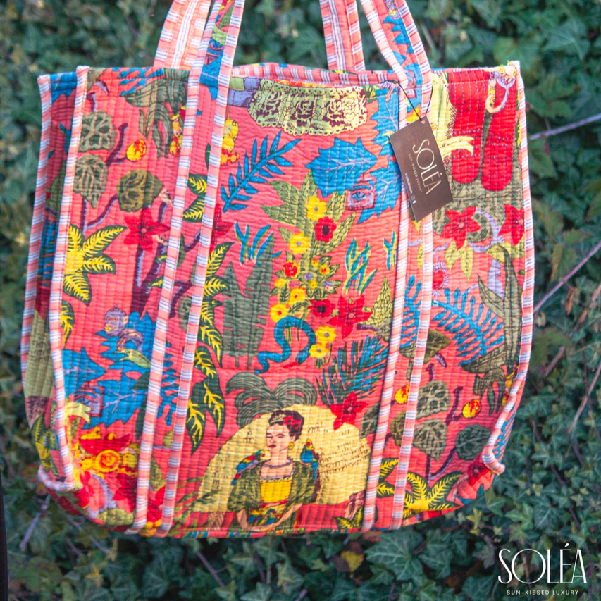Soléa Cotton Fiorella Tote