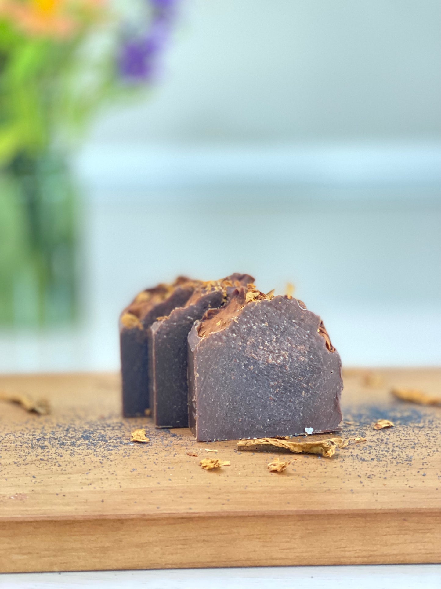 5 oz Bourbon Tobacco Vanilla Handcrafted Soap - Pluff Mud Mercantile
