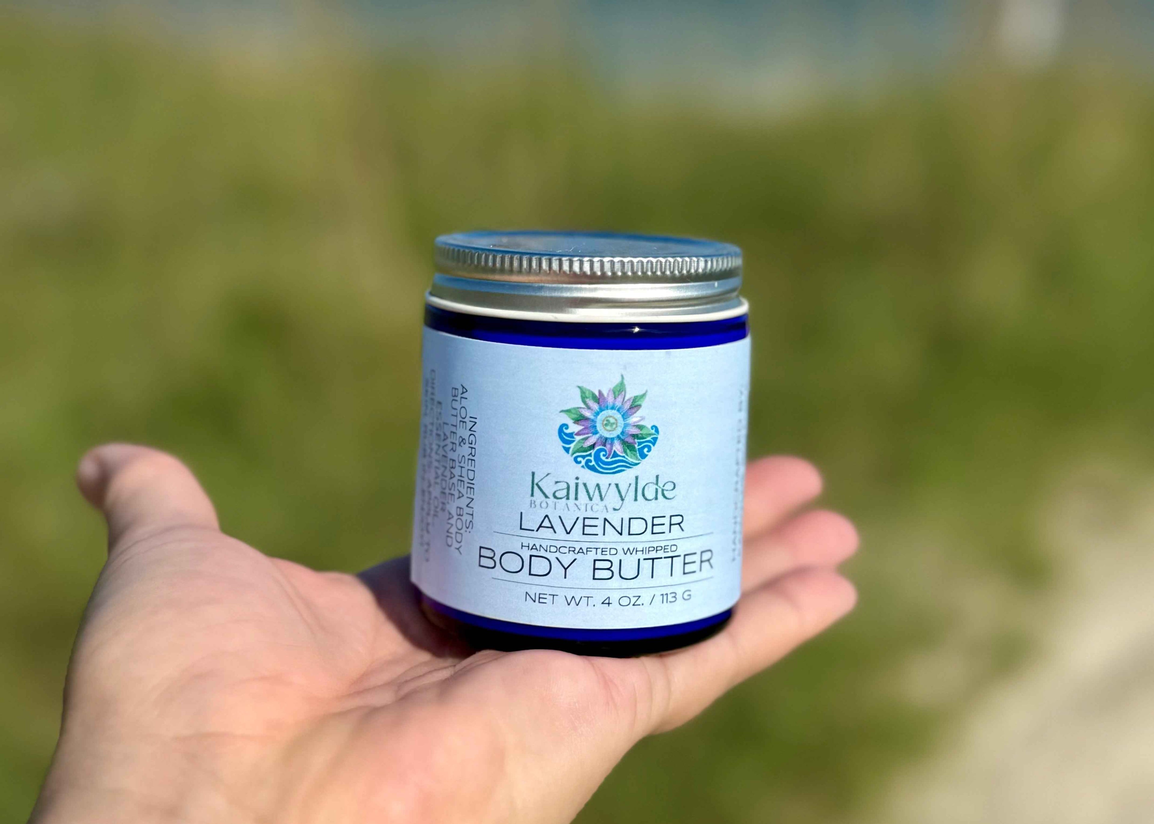 Lavender - Calming  Kaiwylde Moisturizing Body Butter 4oz.