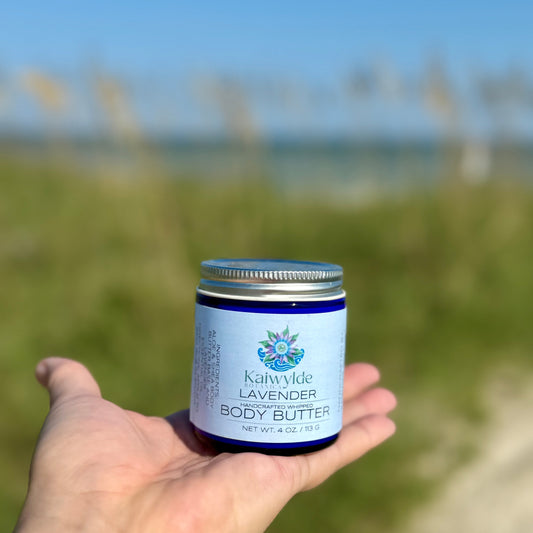 Lavender - Calming  Kaiwylde Moisturizing Body Butter 4oz.