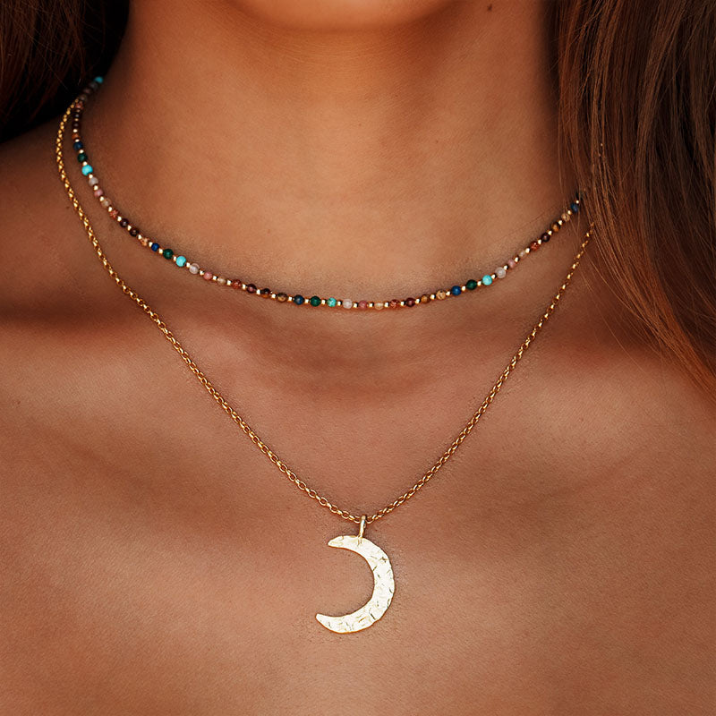 Master Healer 2mm Metal Accent Healing Necklace