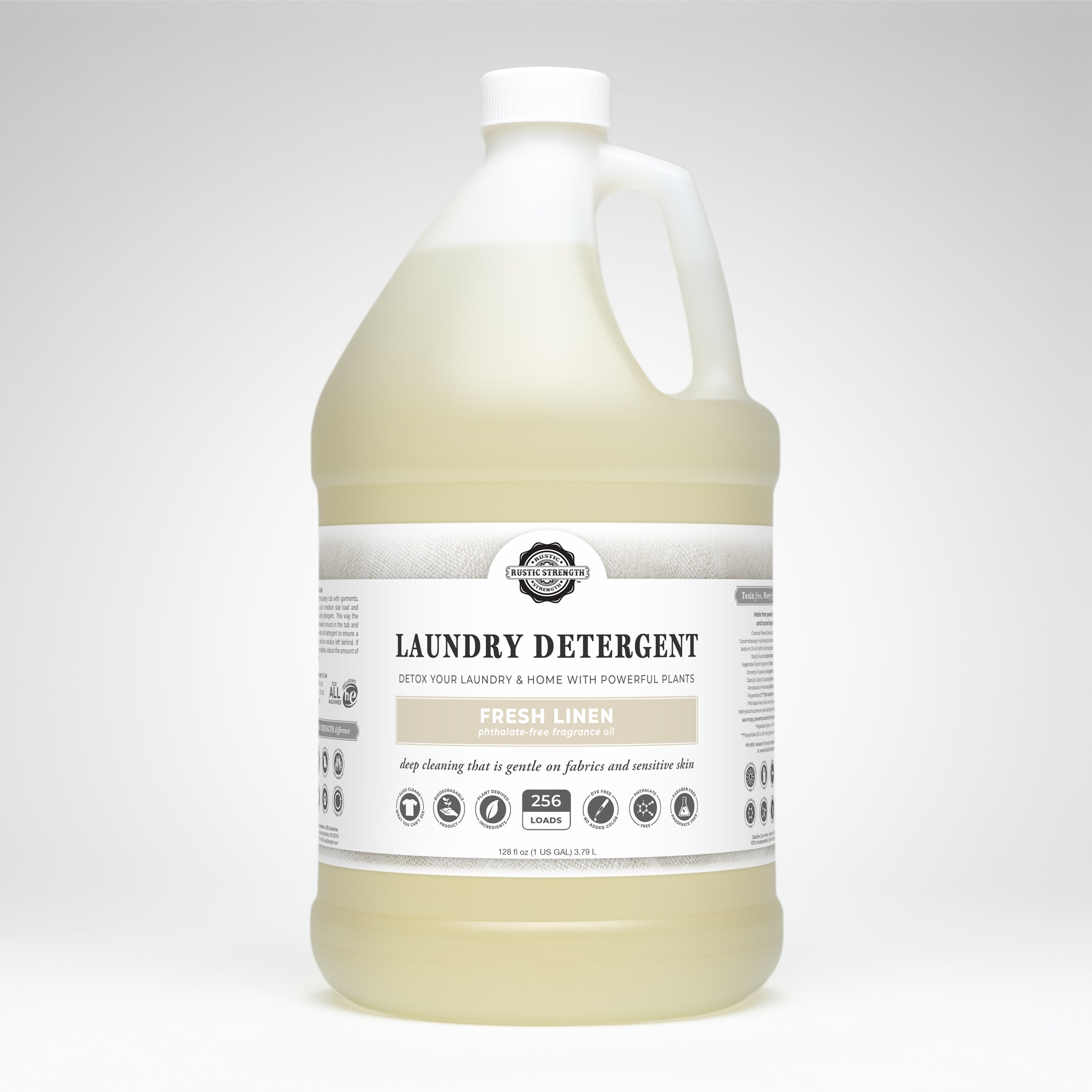 Laundry Detergent | Fresh Linen Gallon Plastic
