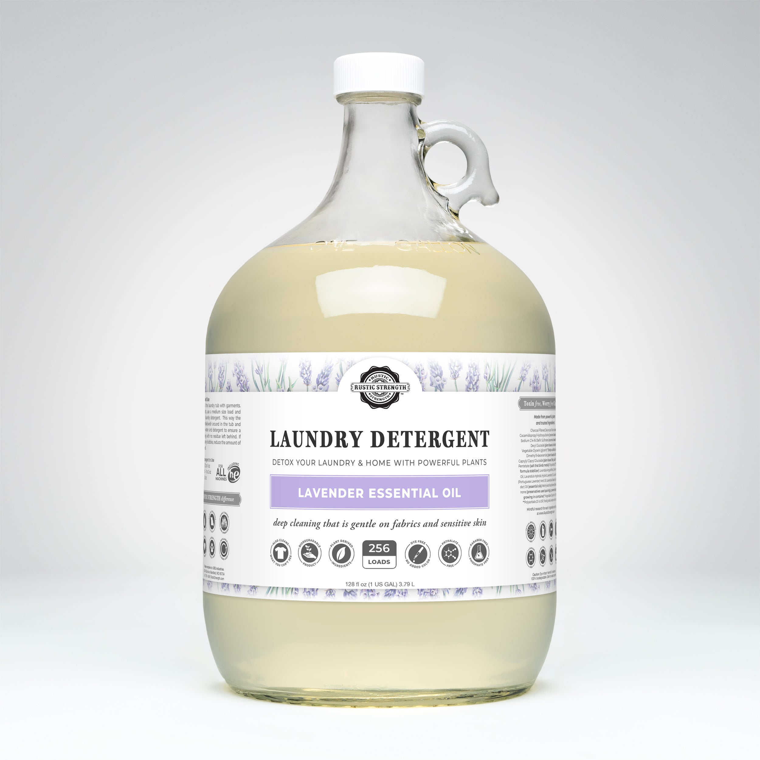 Laundry Detergent | Lavender Gallon Glass