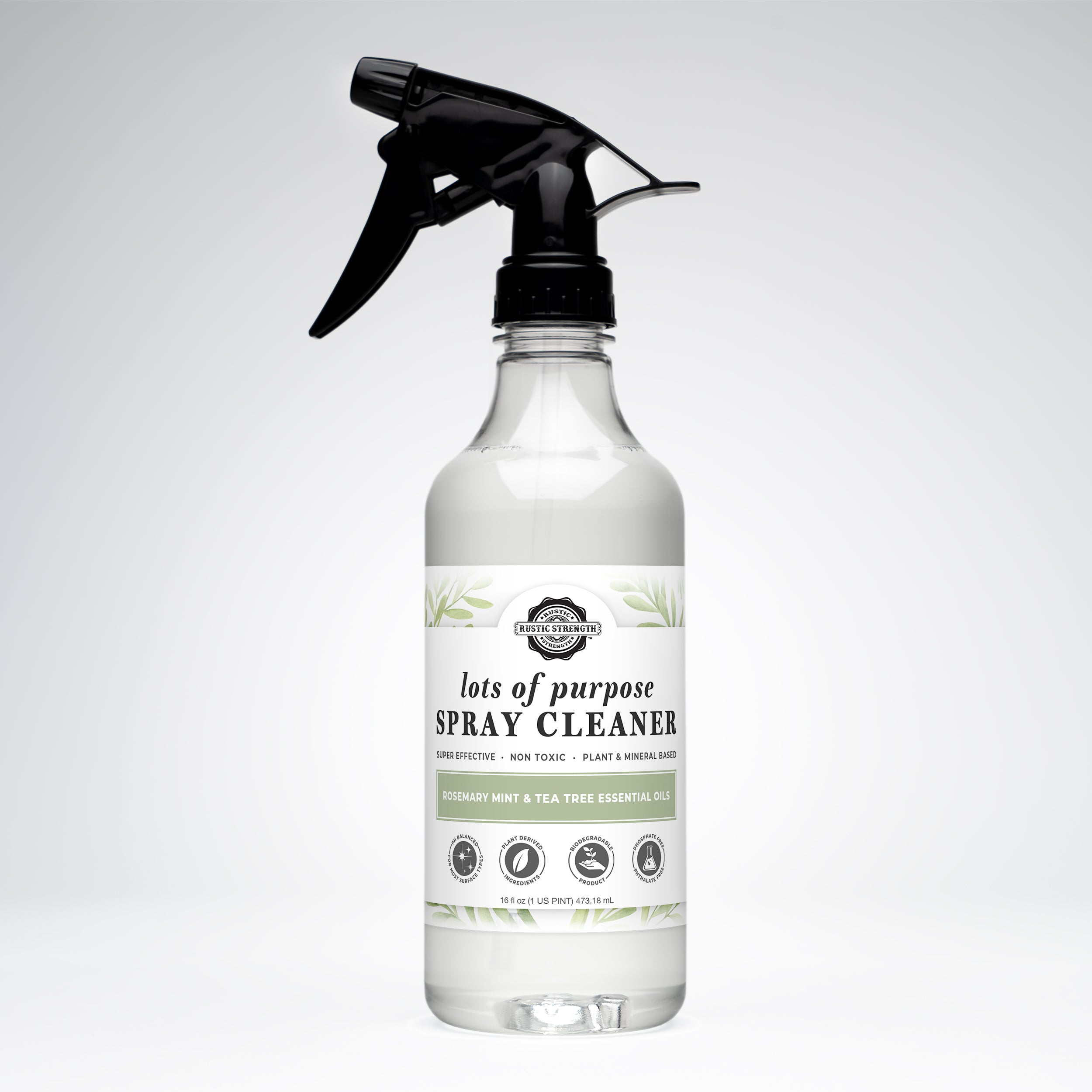 Lots of Purpose Spray Cleaner | Rosemary, Mint & Tea Tree 16 oz