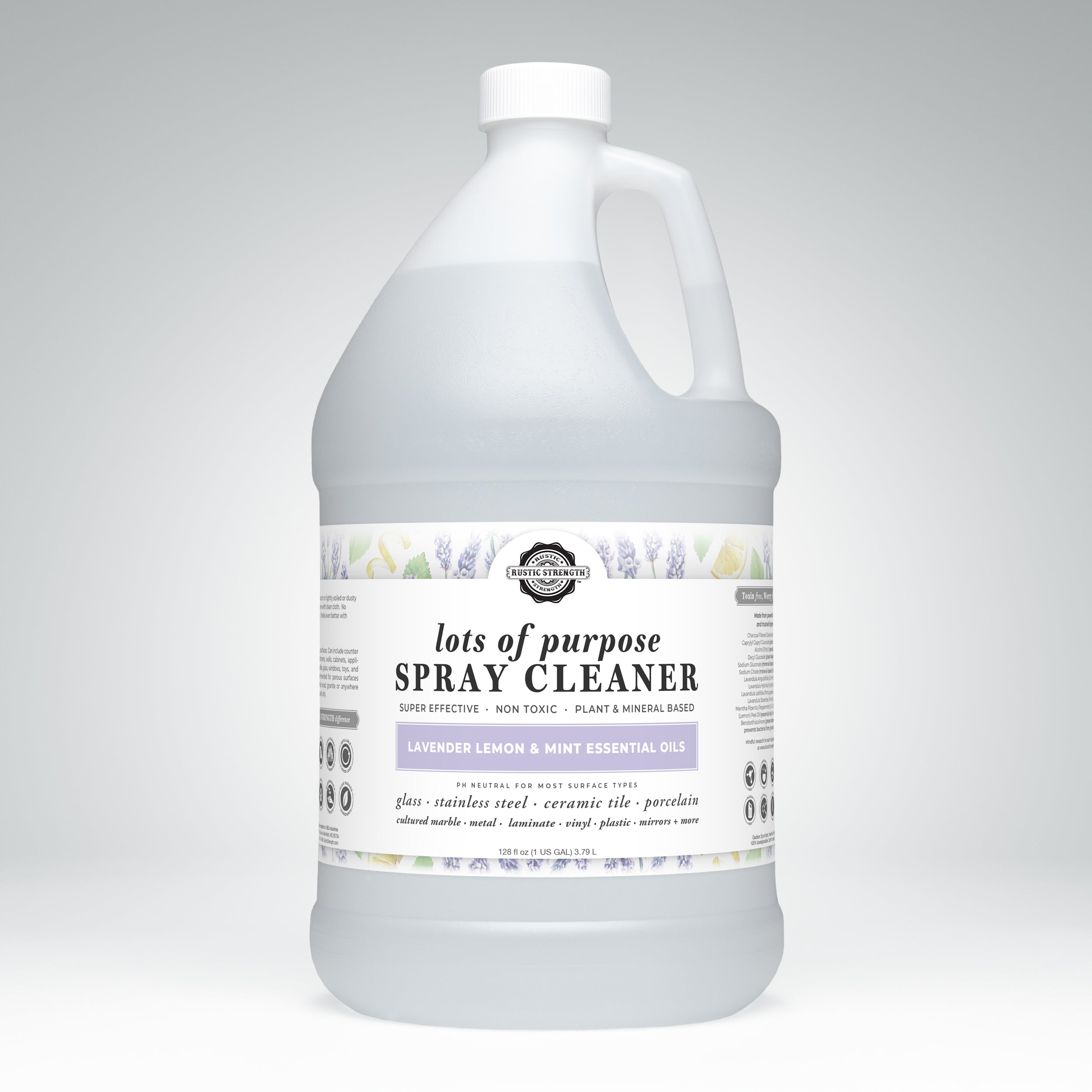 Lots of Purpose Spray Cleaner | Lavender, Lemon & Mint Gallon