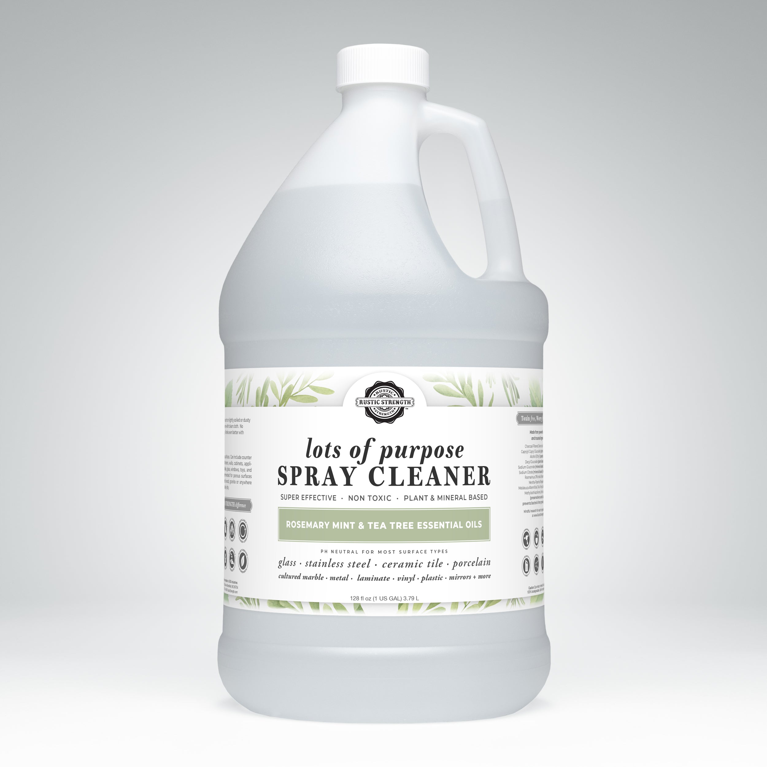 Lots of Purpose Spray Cleaner | Rosemary, Mint & Tea Tree Gallon