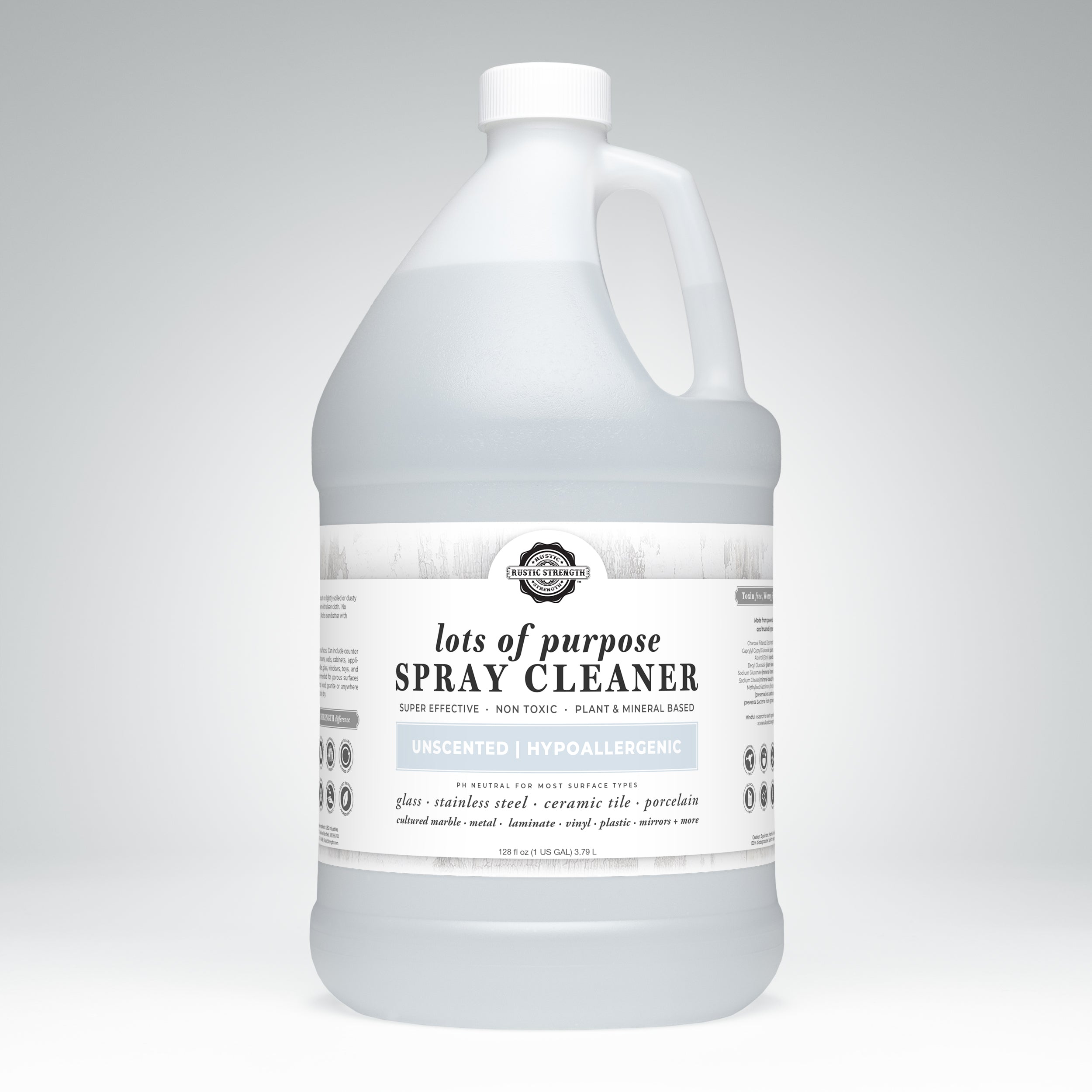 Lots of Purpose Spray Cleaner | Unscented Gallon Plastic